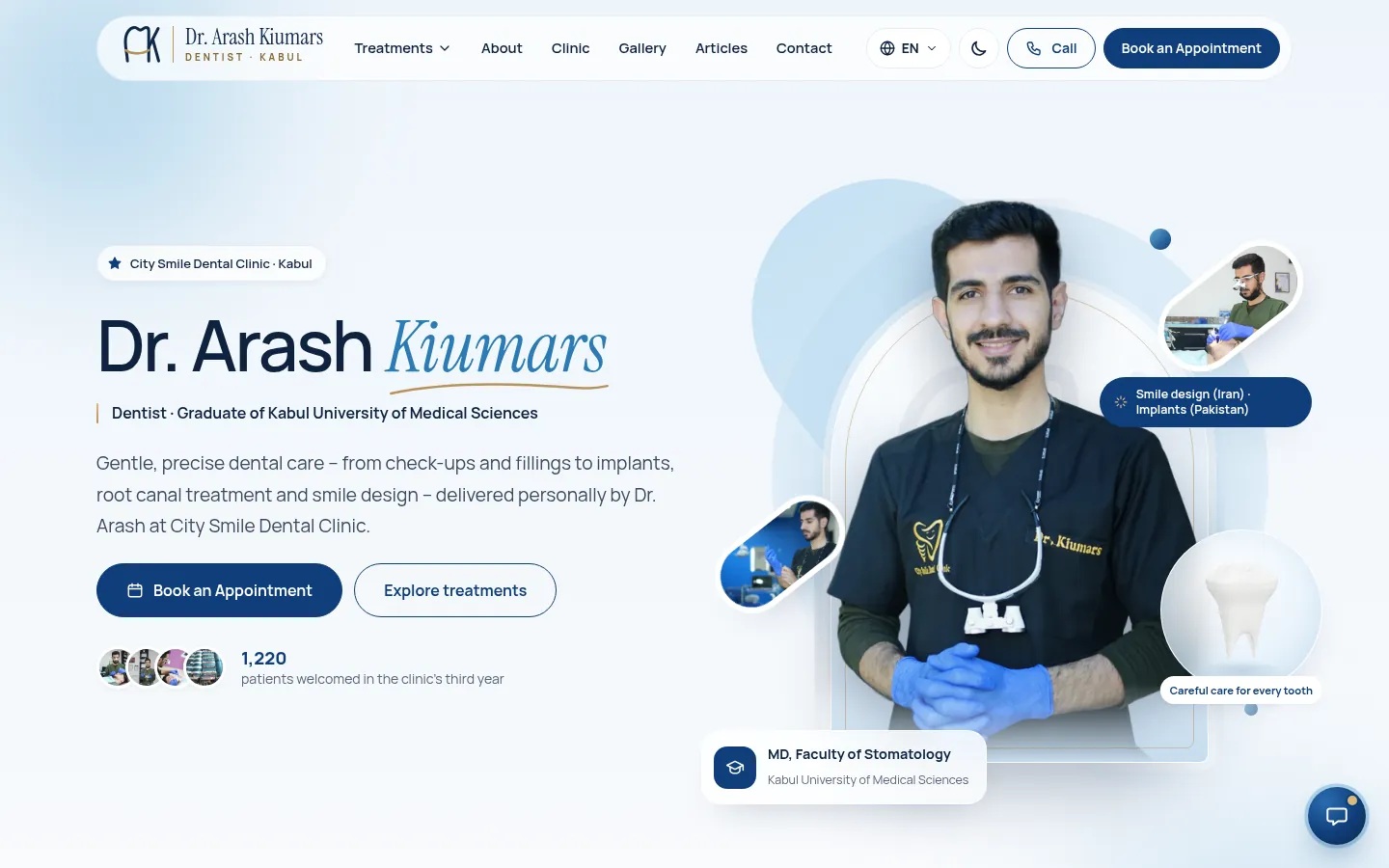 Dr. Arash Kiumars