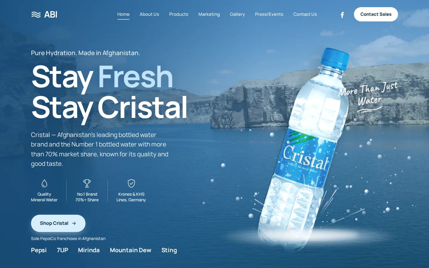 ABI — Afghanistan Beverage Industries